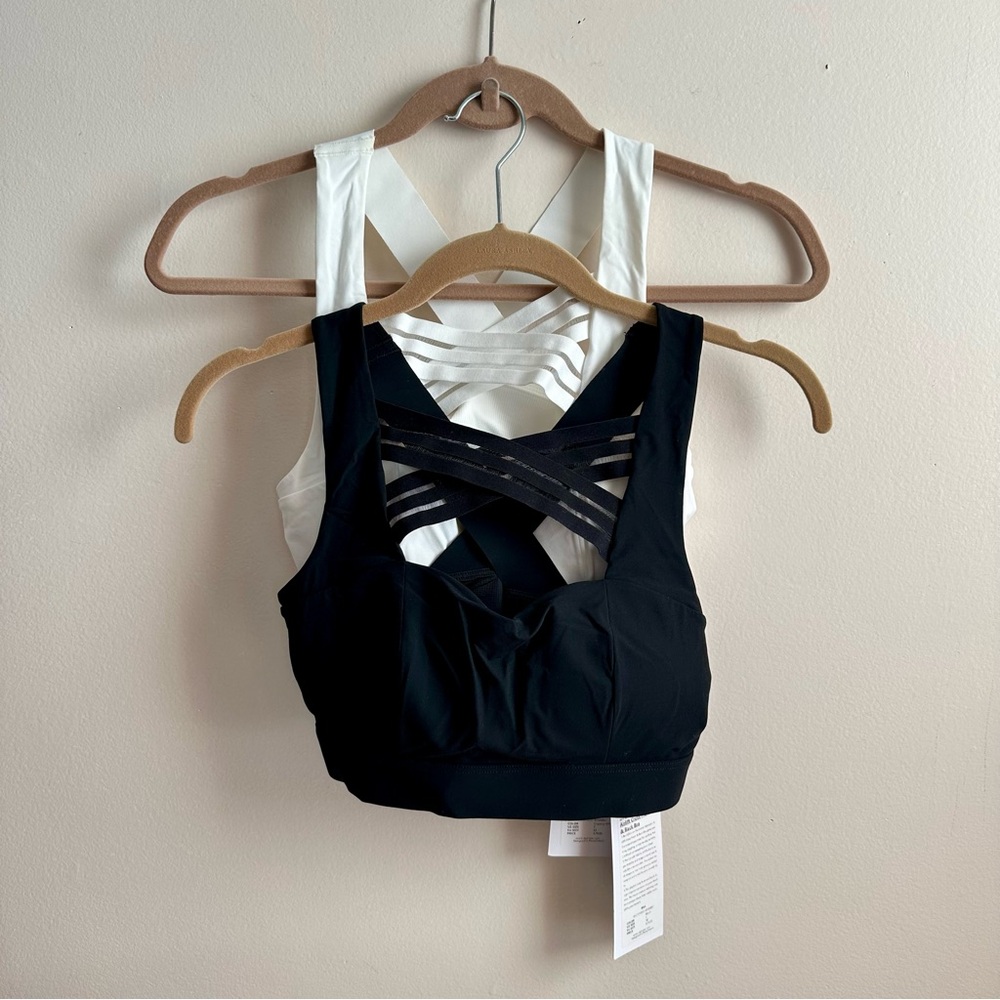 Jelenew • Set of 2 Airlift Cross‎ Front & Back Sports Bras